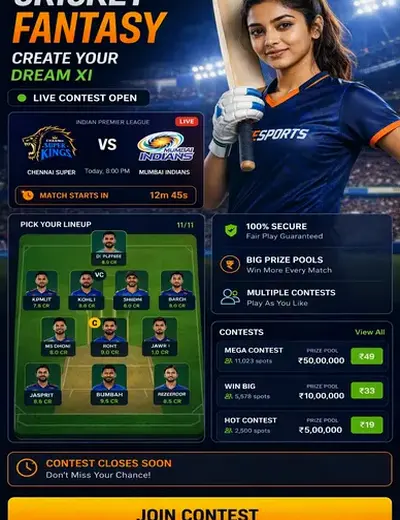 89VIP (89 vip bet) fantasy cricket & matchday visual 3